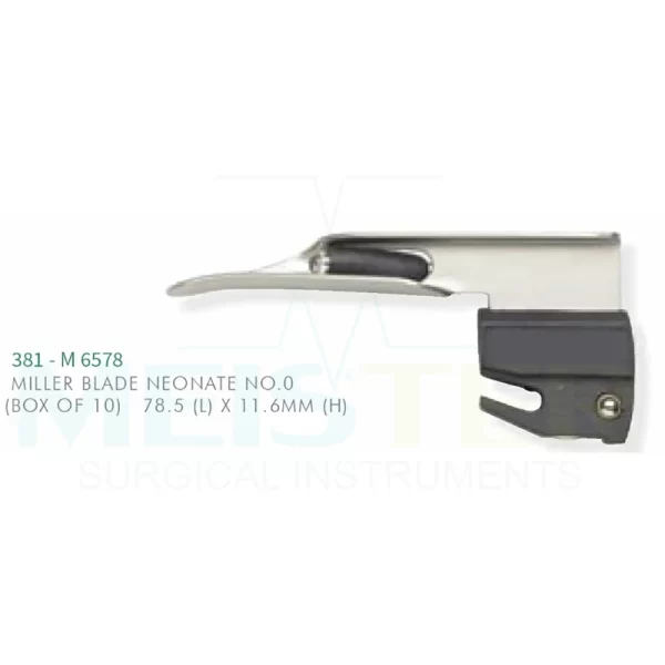 Single Use Standard Light Laryngoscope Blades