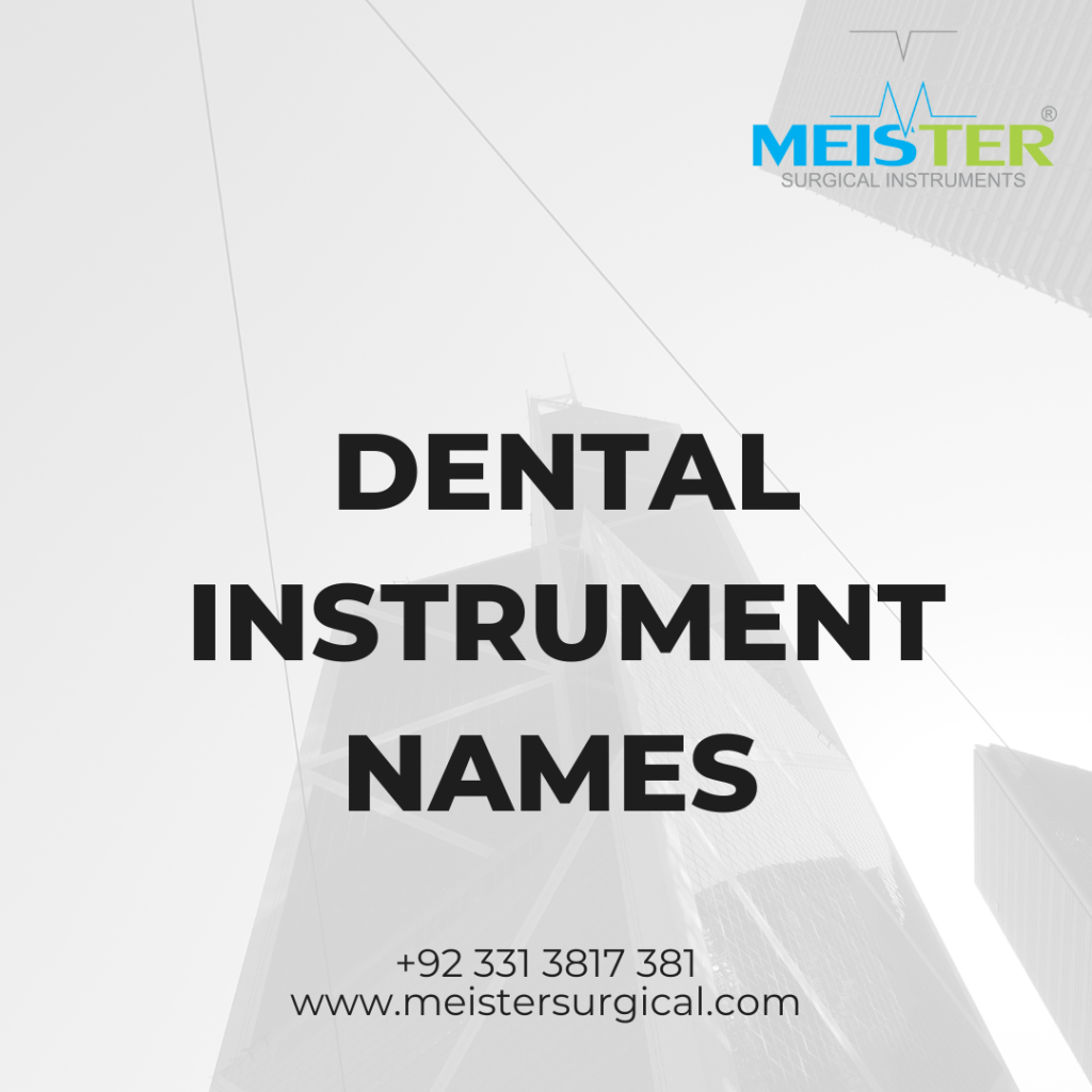 dental instrument names