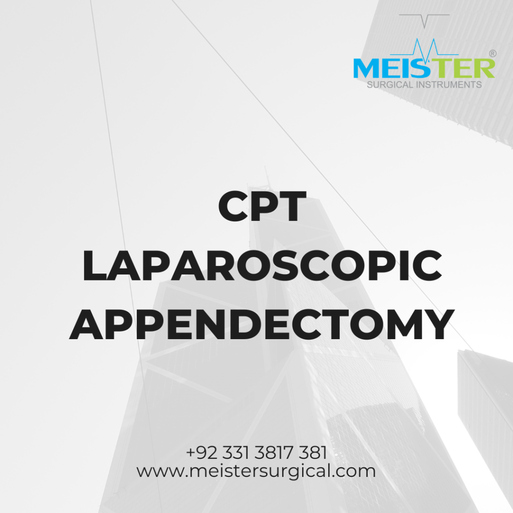 cpt laparoscopic appendectomy