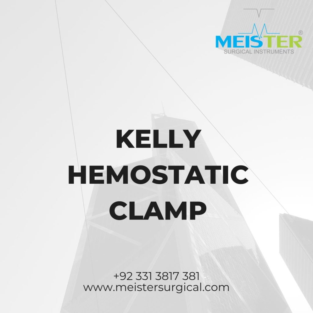 kelly hemostatic clamp