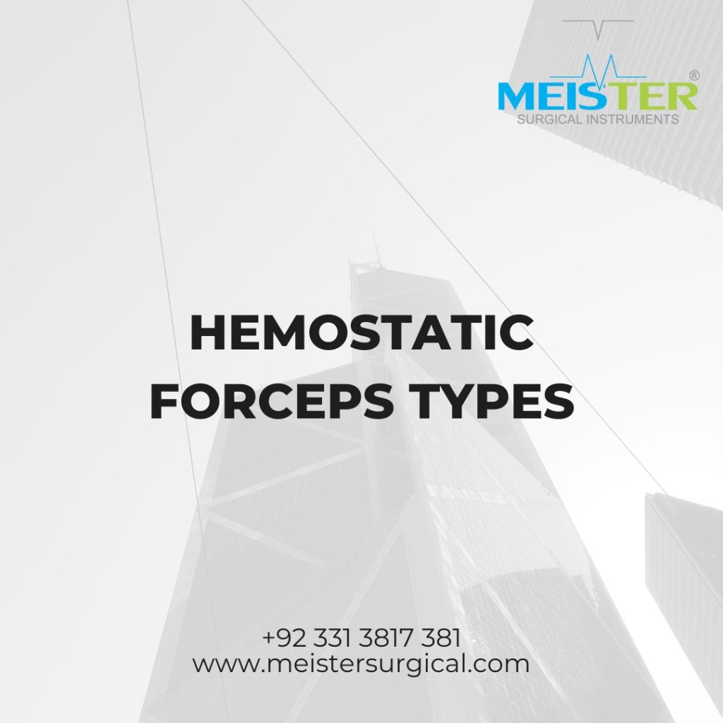 hemostatic forceps types