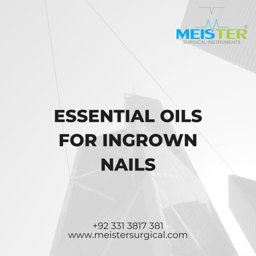 essential oils for ingrown nails
