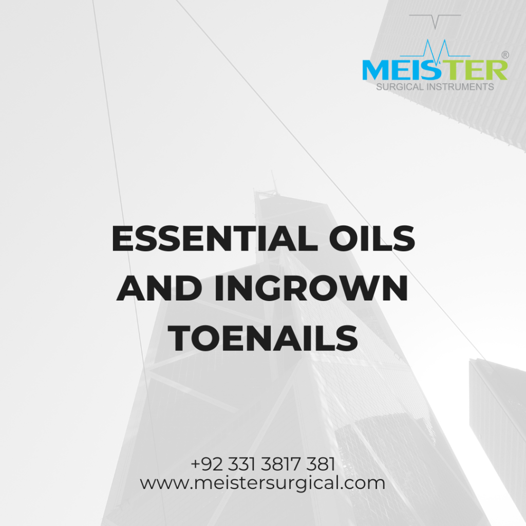essential oils and ingrown toenails