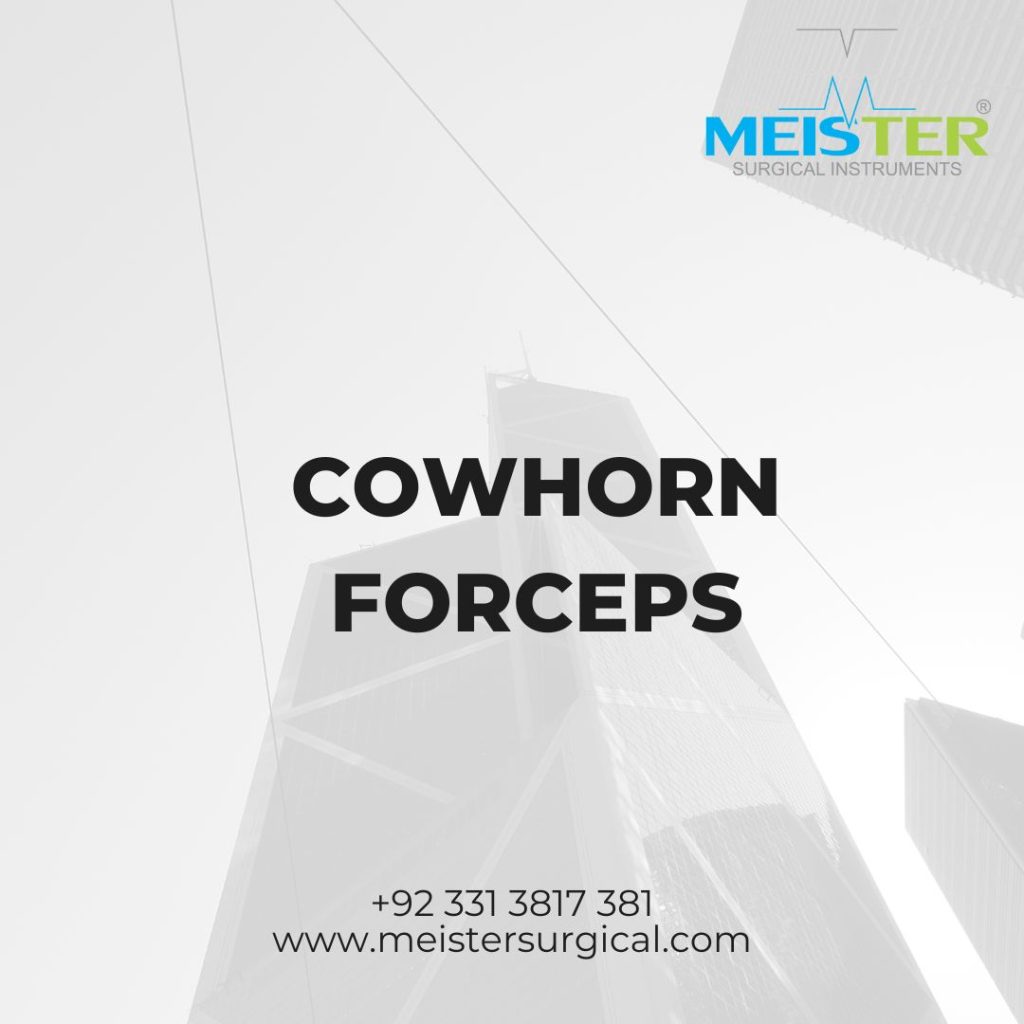 cowhorn forceps