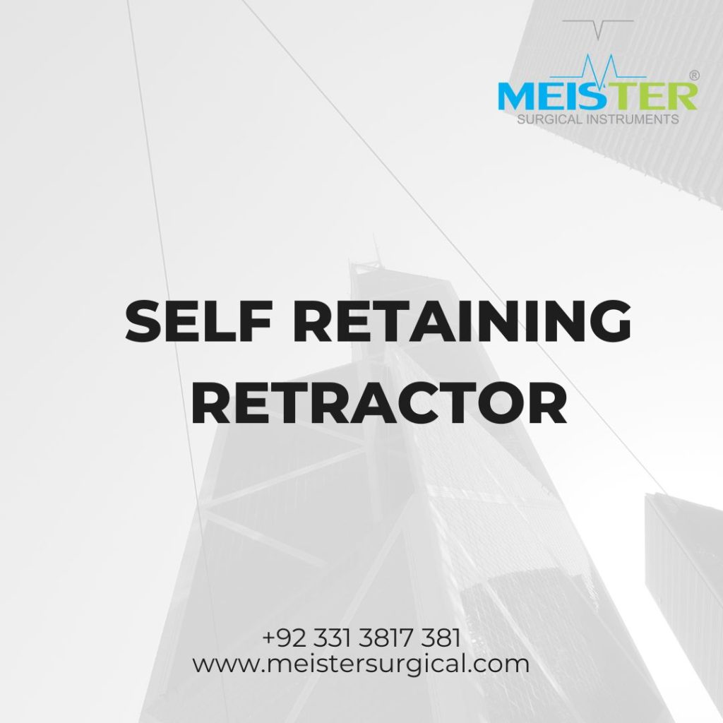 self retaining retractor