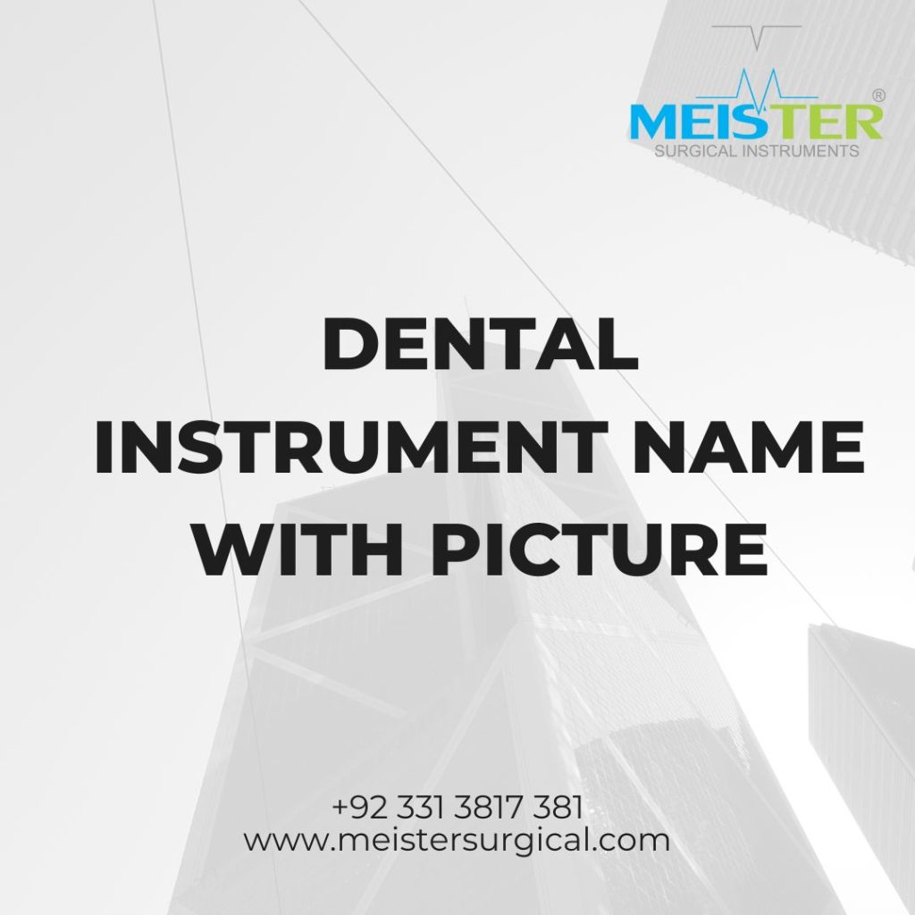 dental instrument name with picture