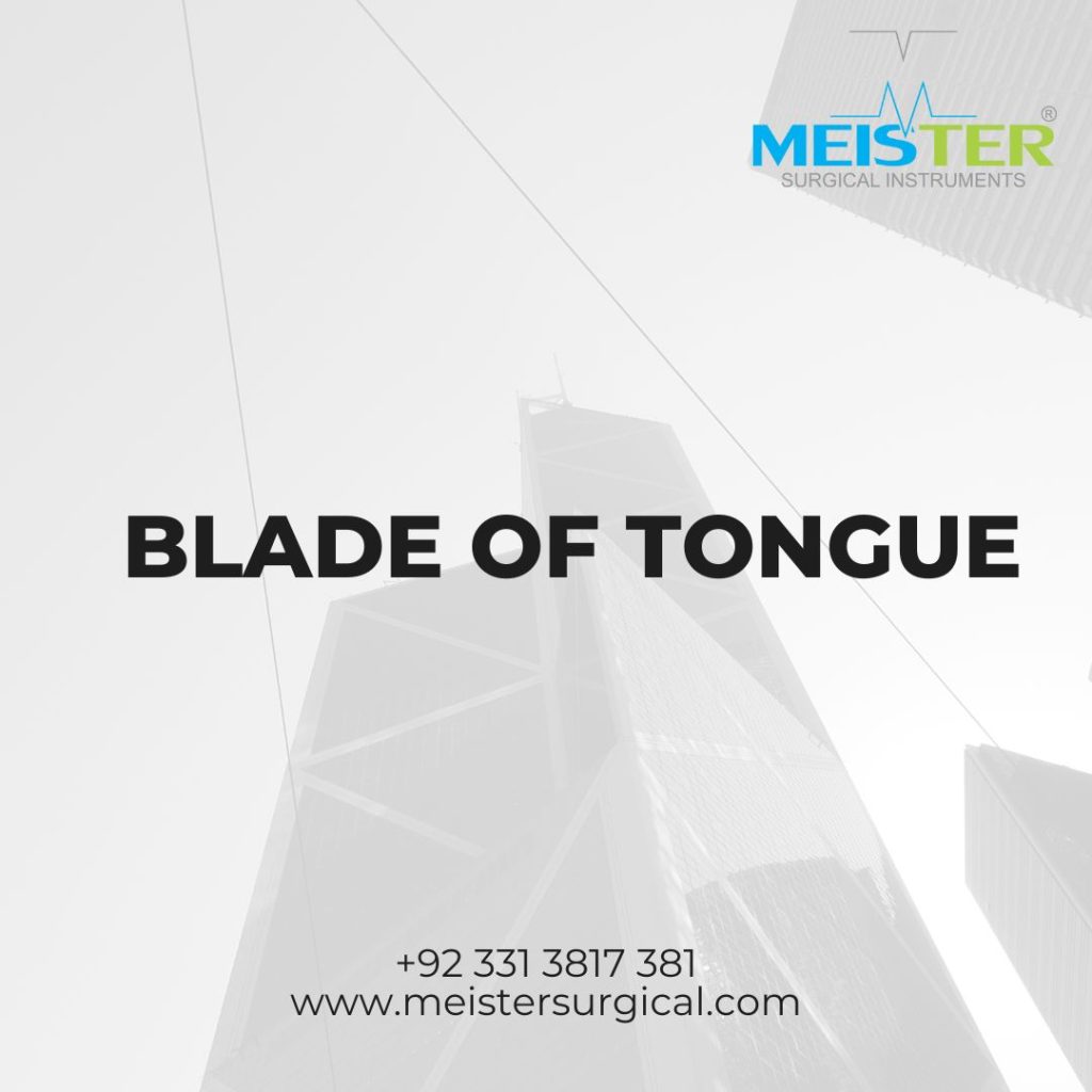blade of tongue