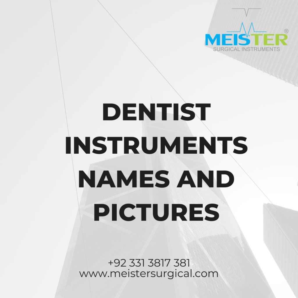 dentist instruments names and pictures