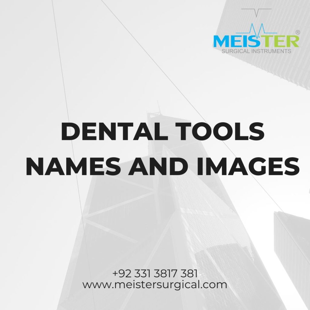dental tools names and images