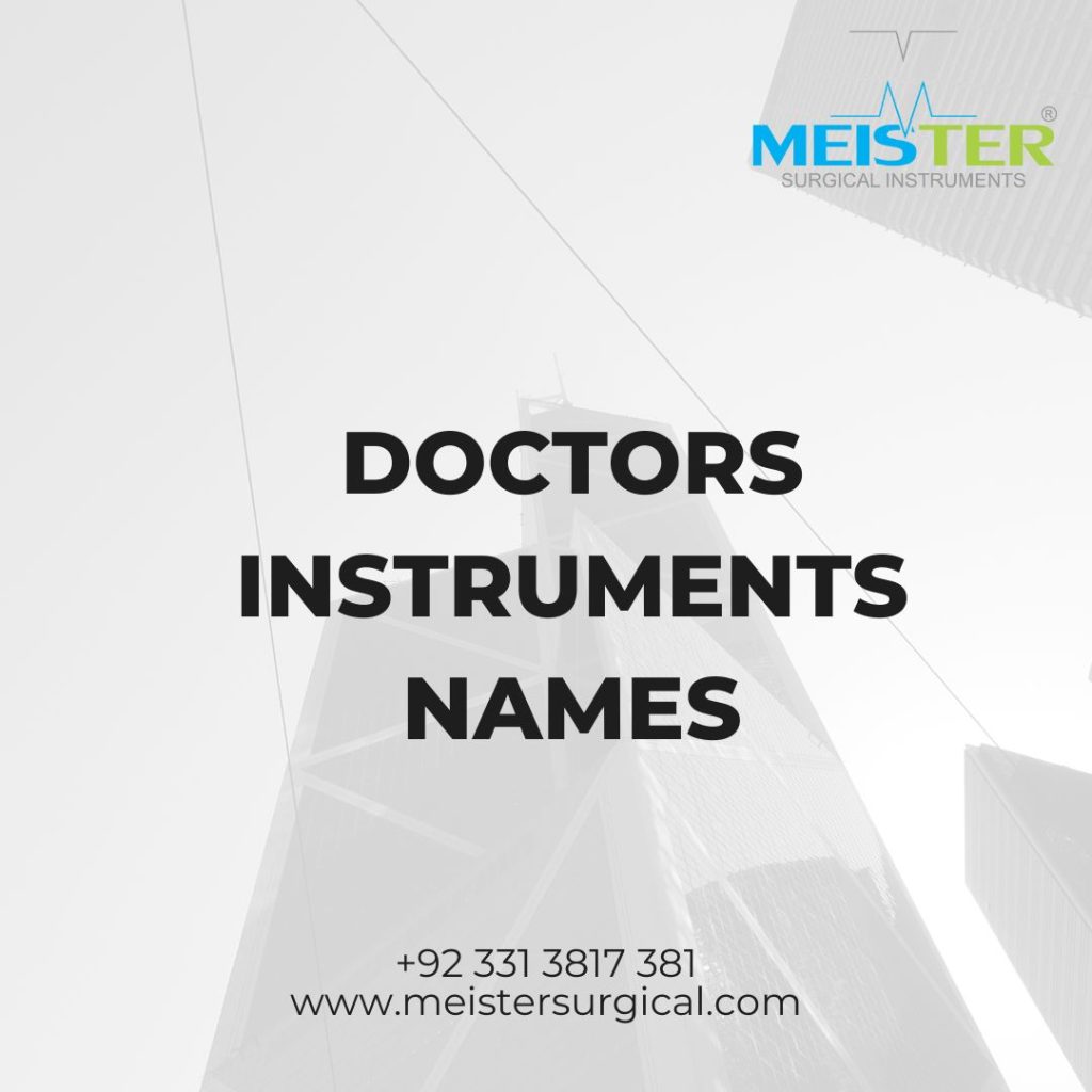 doctors instruments names