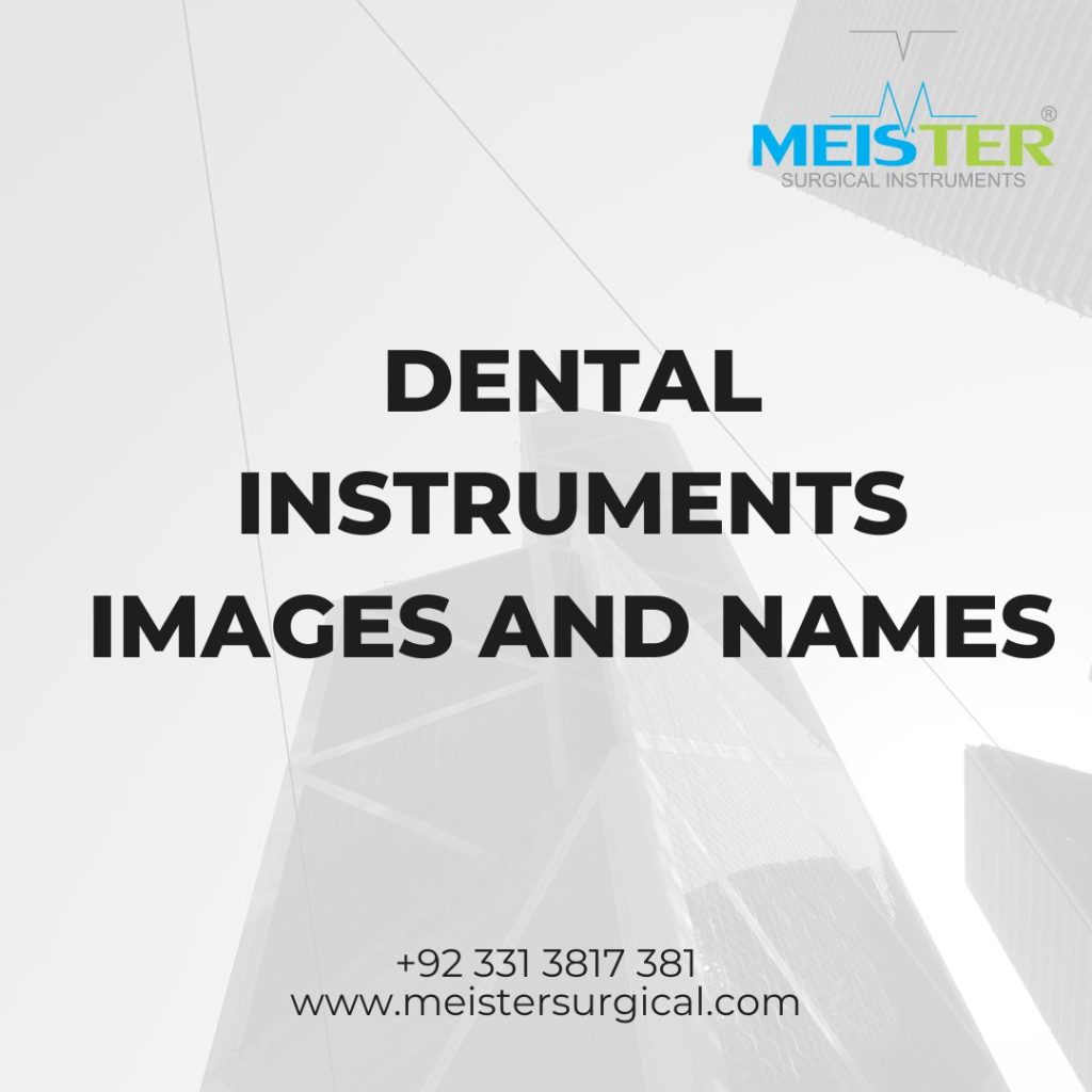 dental instruments images and names